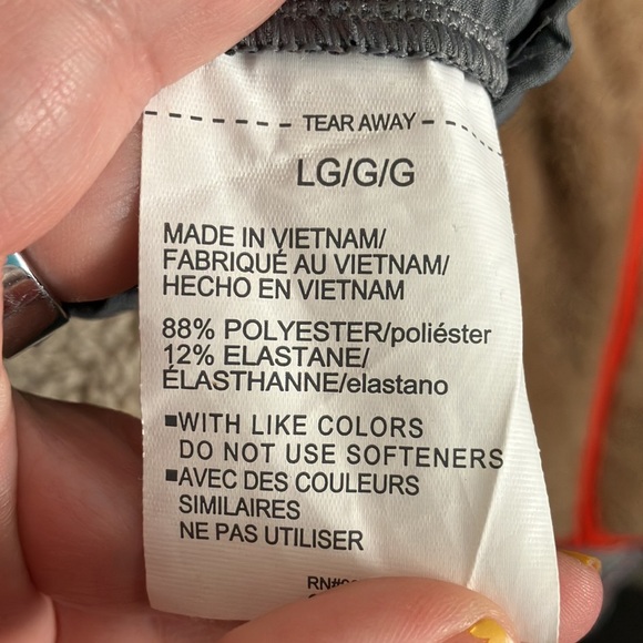 Under Armour Black Elastic Waistband Drawstring Pants, Large - Picture 6 of 6